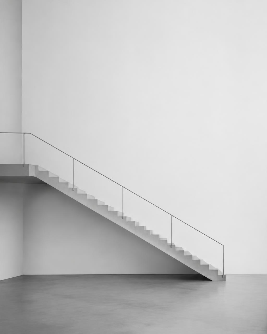 Escada minimalista